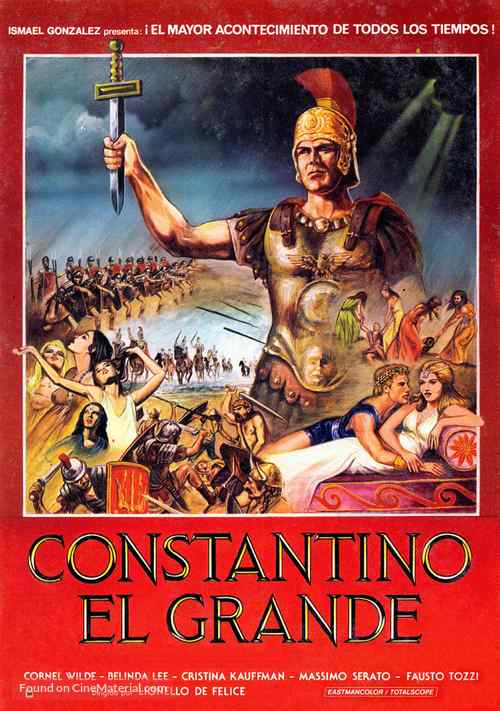 Costantino il grande - Spanish Movie Poster