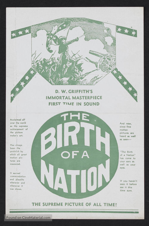 The Birth of a Nation - poster