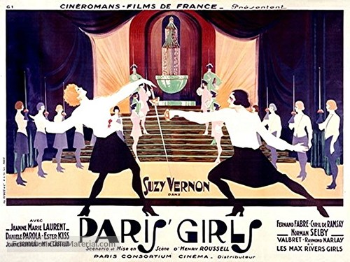 Paris&#039; Girls - French Movie Poster