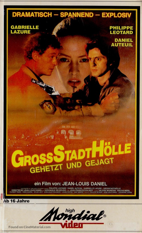 Les fauves - German VHS movie cover