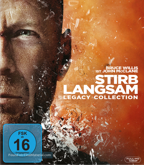 Die Hard - German Blu-Ray movie cover
