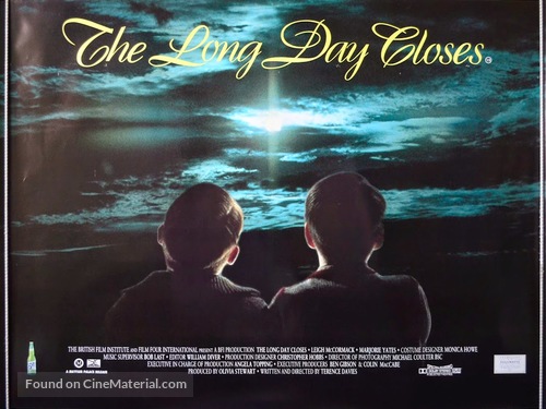 The Long Day Closes - British Movie Poster
