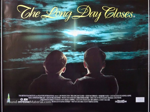 The Long Day Closes - British Movie Poster