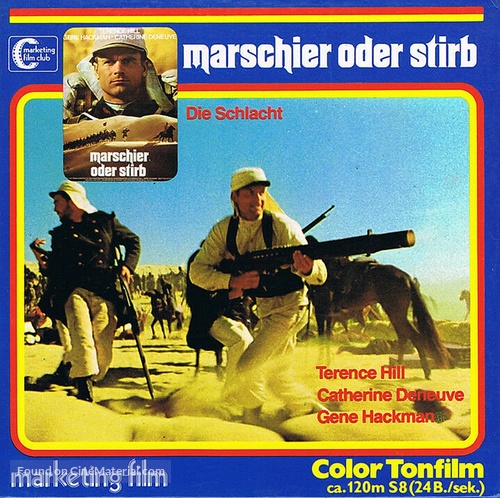 March or Die - German Movie Cover