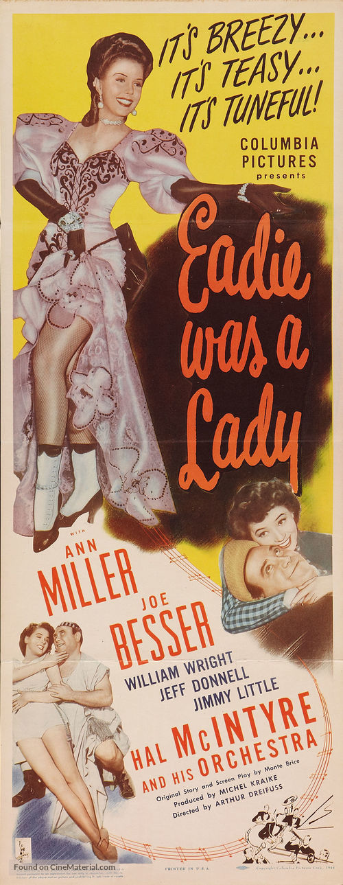 Eadie Was a Lady - Movie Poster