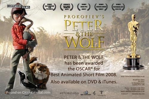 Peter &amp; the Wolf - British Movie Poster