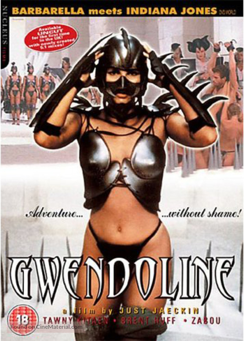 Gwendoline - British DVD movie cover