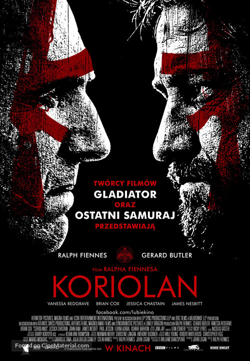 Coriolanus - Polish Movie Poster