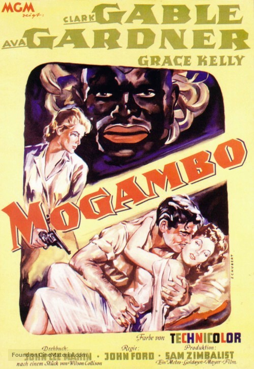 Mogambo - German Movie Poster