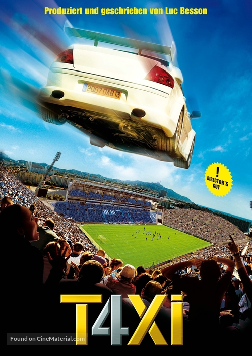 Taxi 4 - German Movie Poster