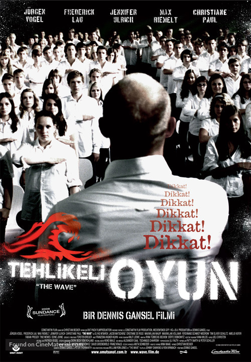 Die Welle - Turkish Movie Poster