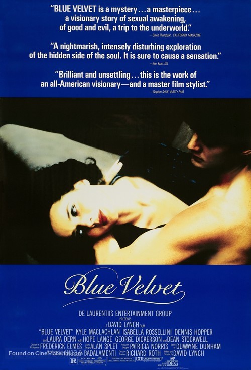 Blue Velvet - Theatrical movie poster