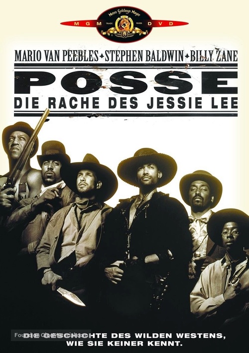 Posse - German DVD movie cover