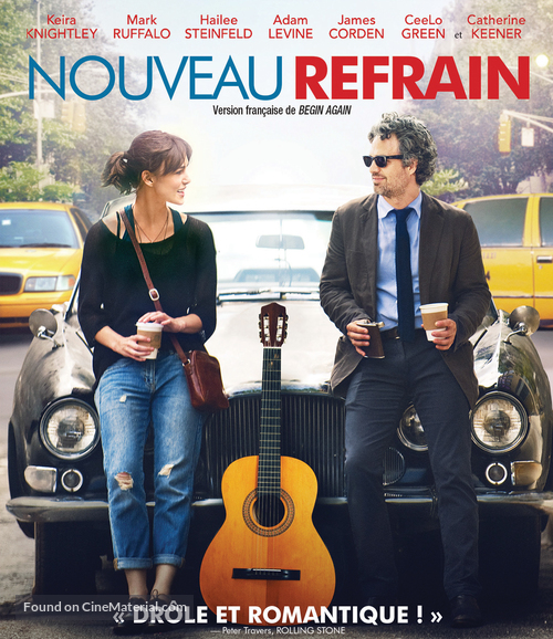 Begin Again - Canadian Blu-Ray movie cover