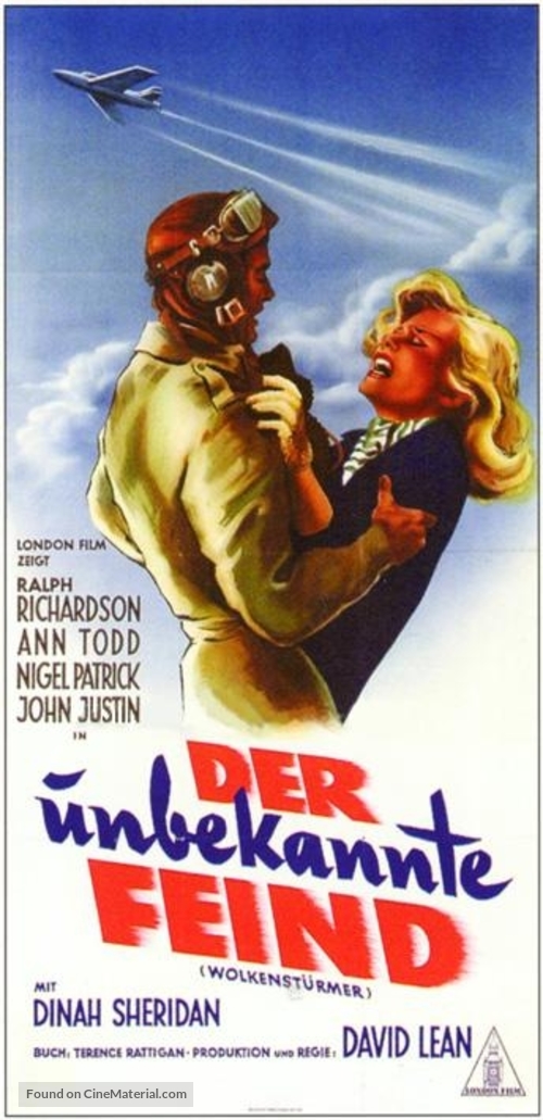 The Sound Barrier - German Movie Poster