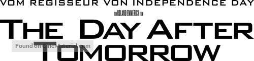 The Day After Tomorrow - German Logo