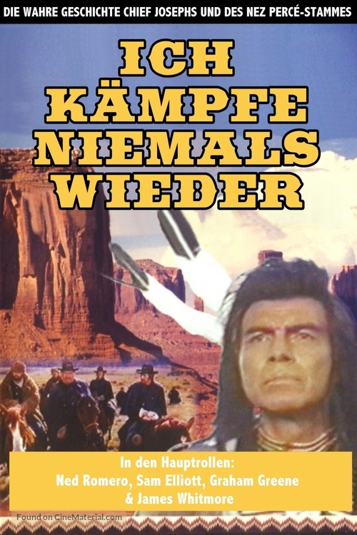 I Will Fight No More Forever - German DVD movie cover