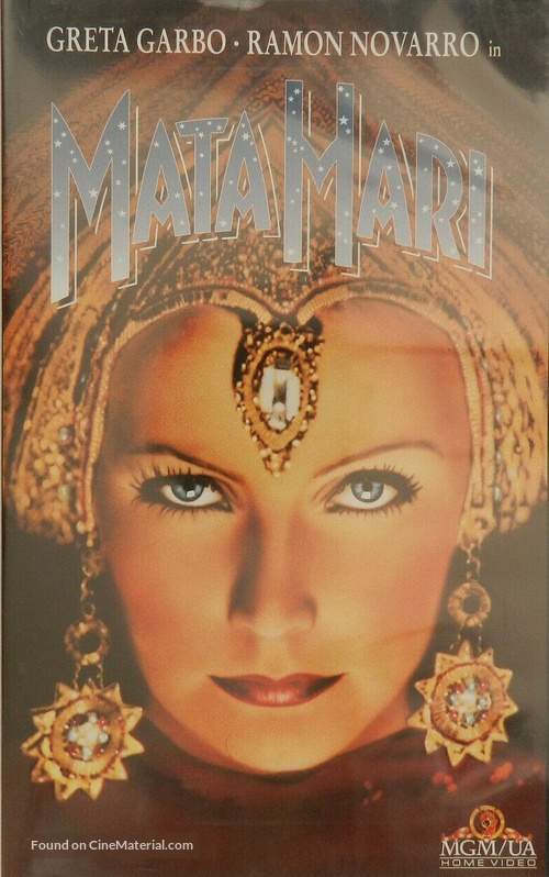 Mata Hari - German VHS movie cover