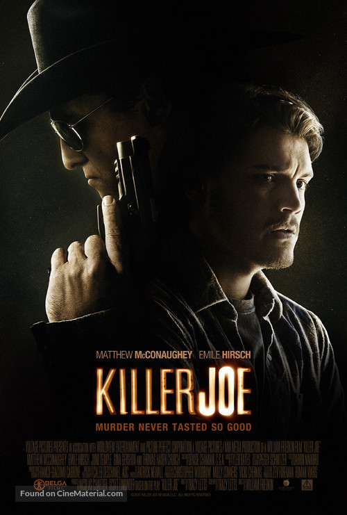 Killer Joe - Belgian Movie Poster