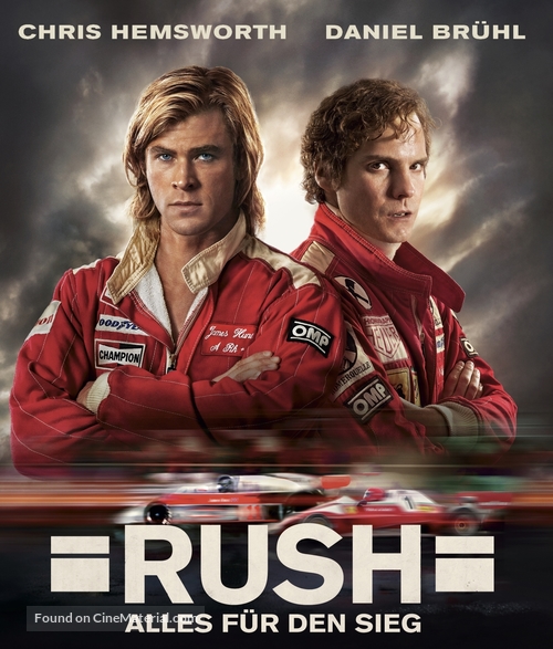 Rush - German Blu-Ray movie cover
