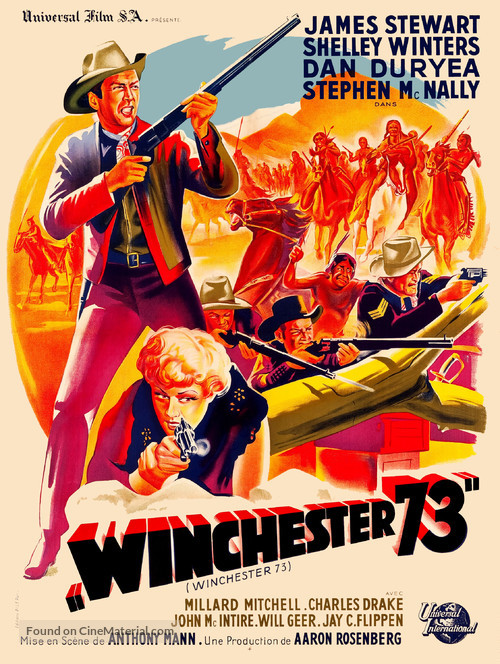 Winchester &#039;73 - French Movie Poster