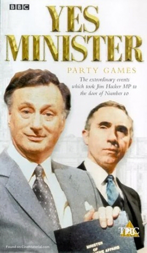 &quot;Yes Minister&quot; - British VHS movie cover