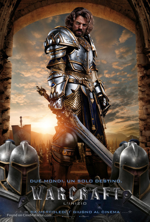 Warcraft - Italian Movie Poster