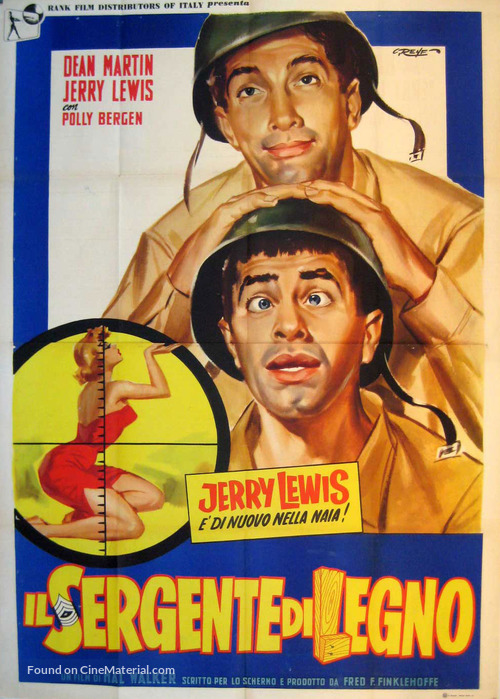 At War with the Army - Italian Movie Poster