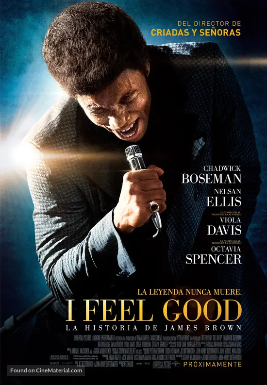 Get on Up - Spanish Movie Poster