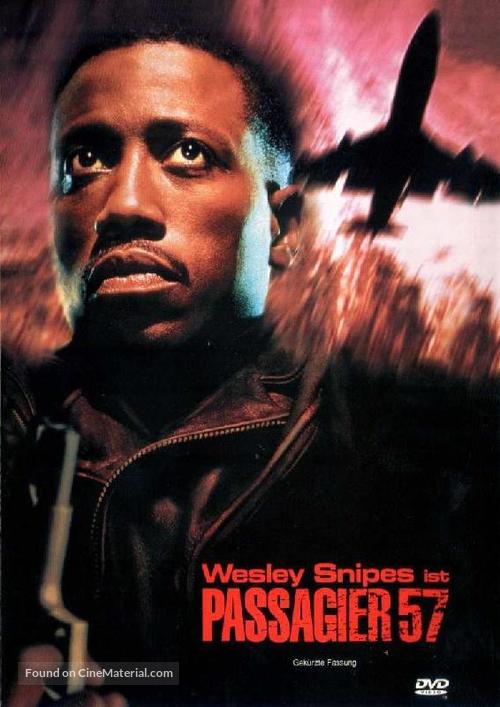 Passenger 57 - German DVD movie cover