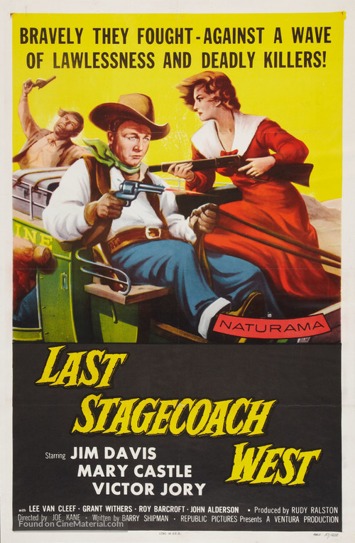 The Last Stagecoach West - Movie Poster