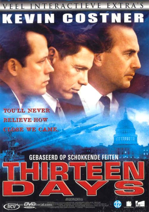 Thirteen Days - Dutch DVD movie cover