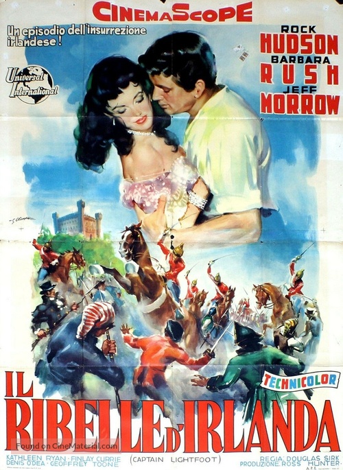 Captain Lightfoot - Italian Movie Poster