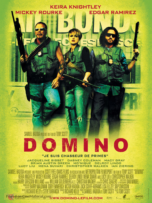 Domino - French Movie Poster