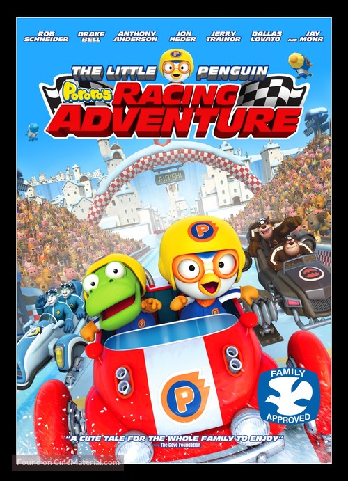 Pororo, the Racing Adventure - DVD movie cover