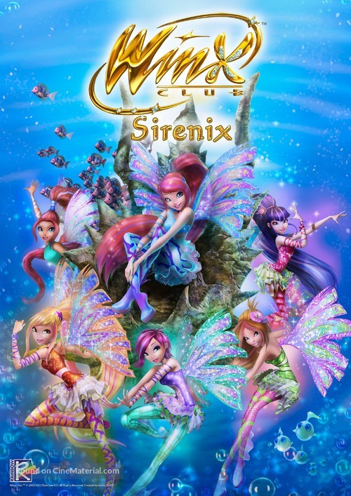 Winx Club: Il mistero degli abissi - Croatian Movie Poster