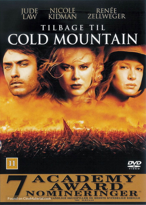 Cold Mountain - Danish Movie Cover