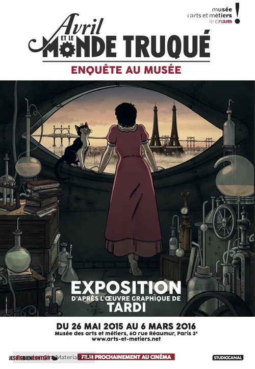 Avril et le monde truqu&eacute; - French Movie Poster