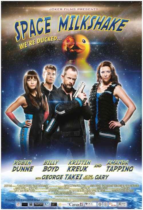Space Milkshake - Canadian Movie Poster