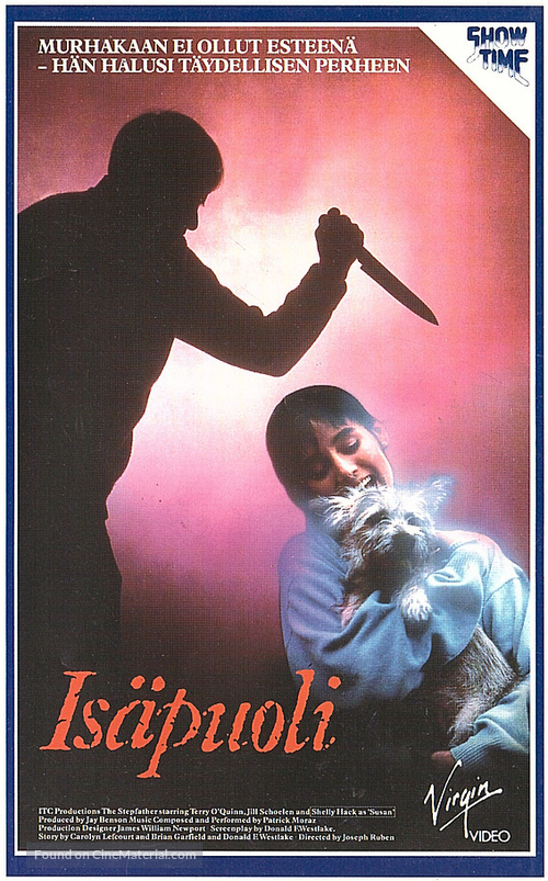 The Stepfather - Finnish VHS movie cover