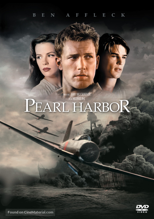 Pearl Harbor - Czech DVD movie cover