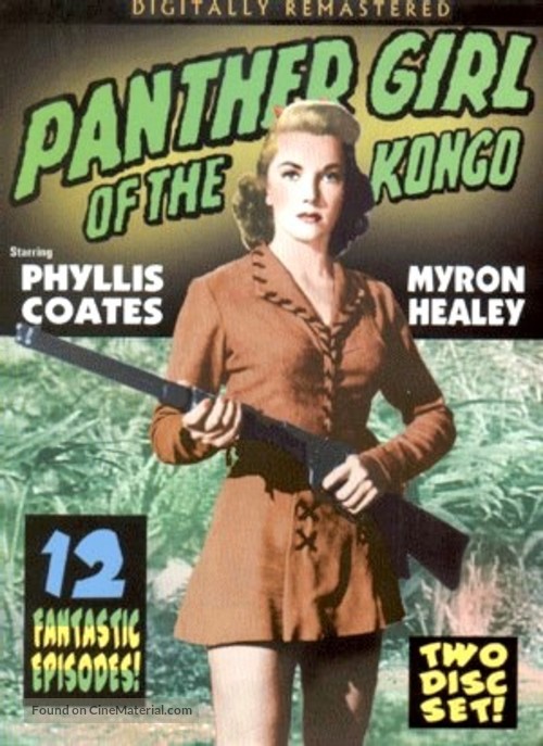 Panther Girl of the Kongo - DVD movie cover