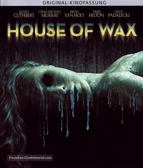 House of Wax - German Blu-Ray movie cover