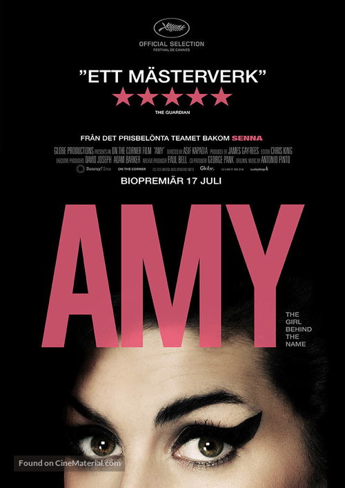 Amy - Swedish Movie Poster