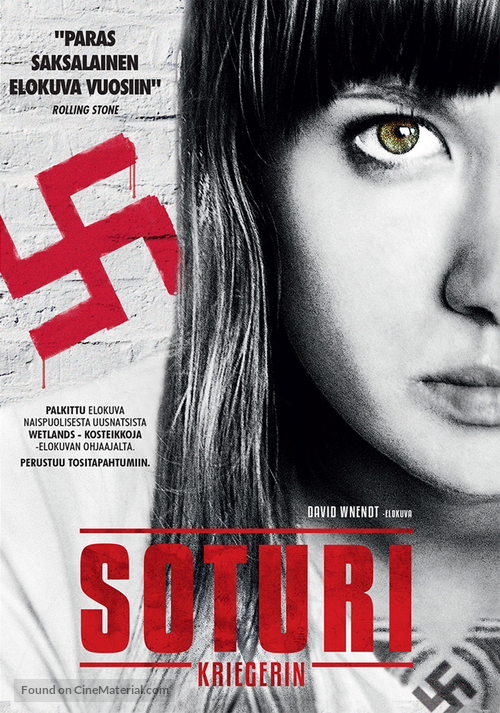 Kriegerin - Finnish DVD movie cover