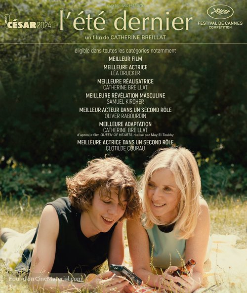 L&#039;&eacute;t&eacute; dernier - French Movie Poster