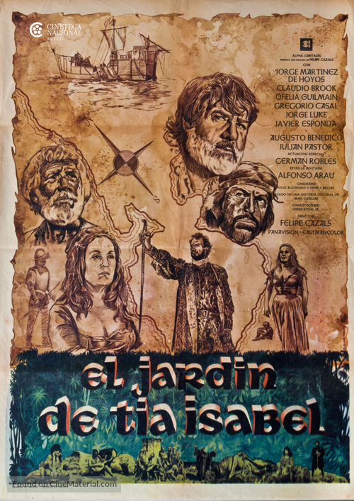 El jard&iacute;n de t&iacute;a Isabel - Mexican Movie Poster