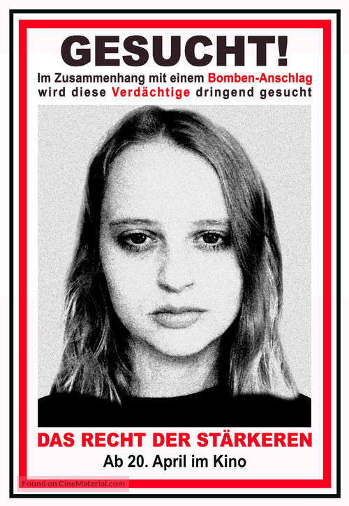 Das Recht der St&auml;rkeren - German Movie Poster