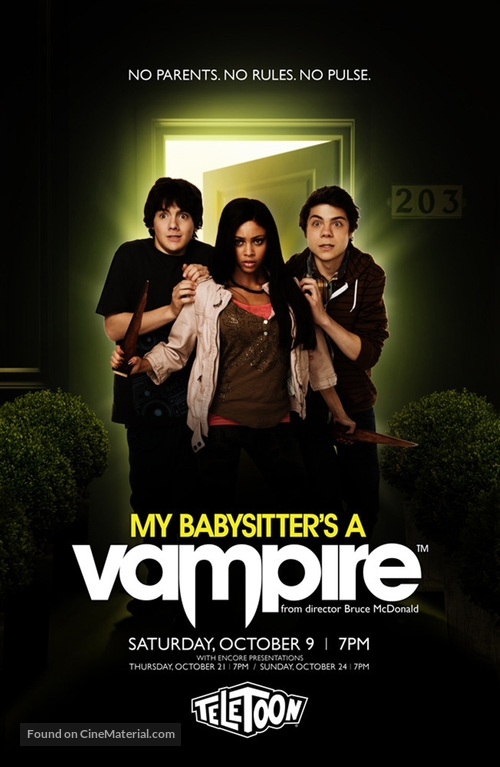 My Babysitter&#039;s a Vampire - Canadian Movie Poster