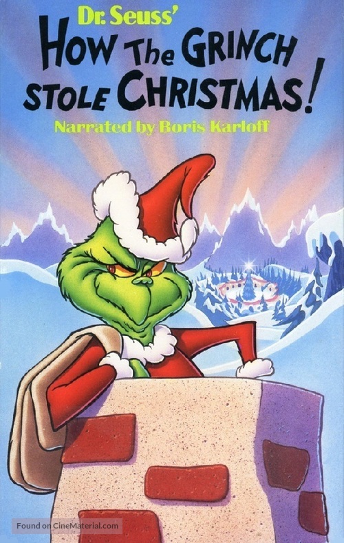 How the Grinch Stole Christmas! - VHS movie cover
